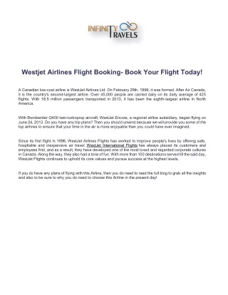 westjet airlines flight booking book your flight