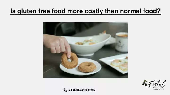 is gluten free food more costly than normal food