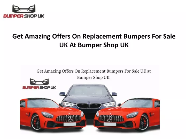 get amazing offers on replacement bumpers