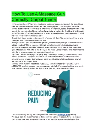 S-1 How To Use A Massage Gun Correctly_ Carpal Tunnel