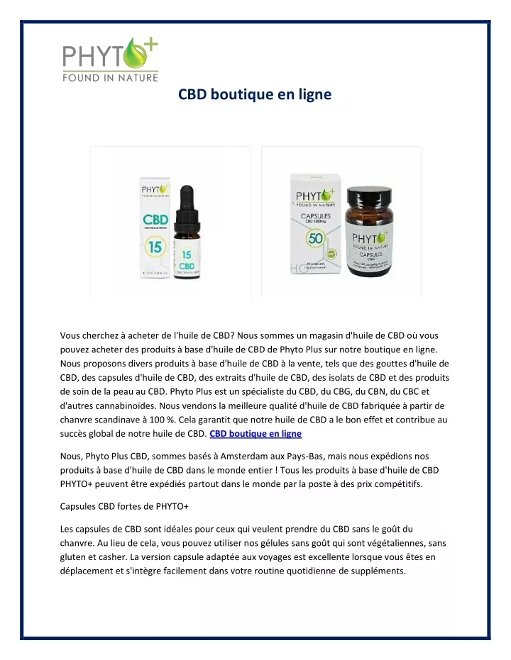 cbd boutique en ligne