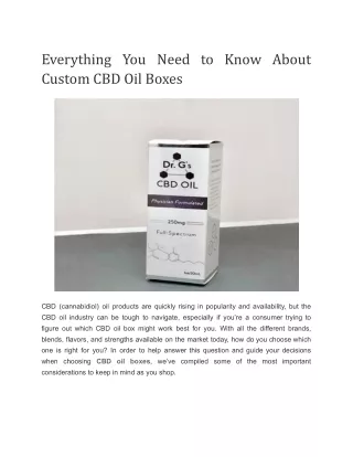 Everything You Need to Know About Custom CBD Oil Boxes.docx