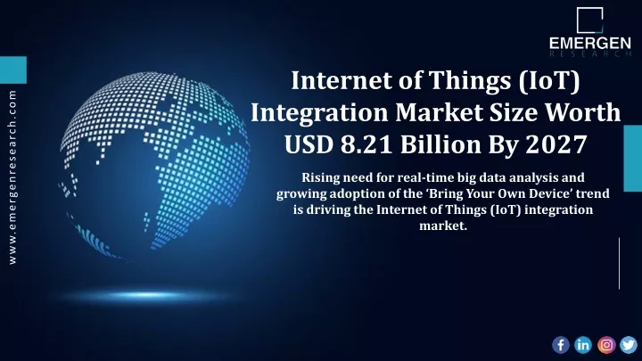 internet of things iot integration market size