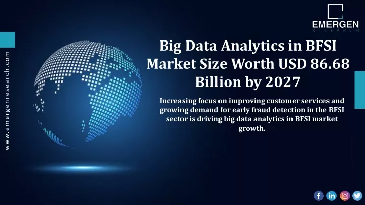 big data analytics in bfsi market size worth