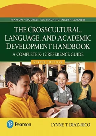 Crosscultural Language and Academic Development Handbook The A Complete K