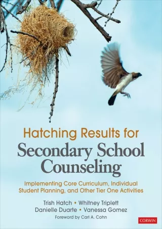 Hatching Results for Secondary School Counseling Implementing Core