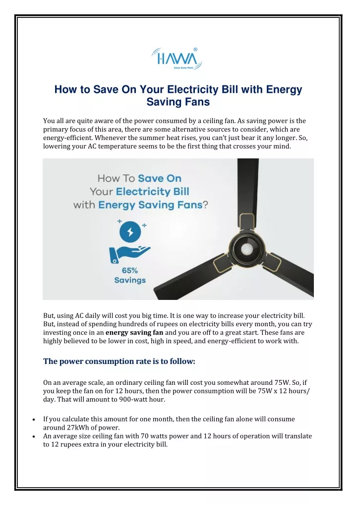 how to save on your electricity bill with energy