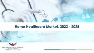 Home Healthcare Market Size, Growth and Research Report 2028.