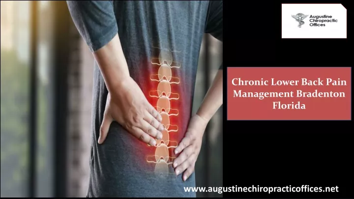 chronic lower back pain management bradenton