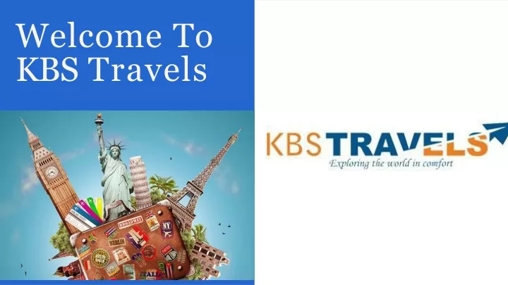 welcome to kbs travels