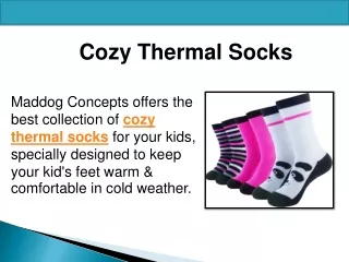 Cozy Thermal Socks