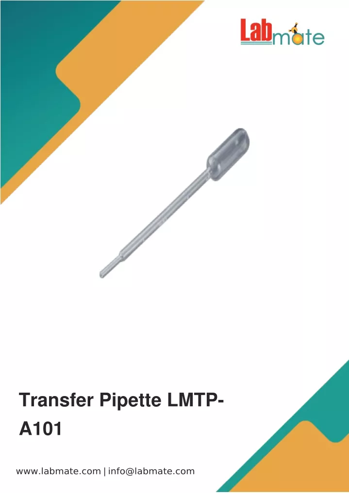 transfer pipette lmtp a101