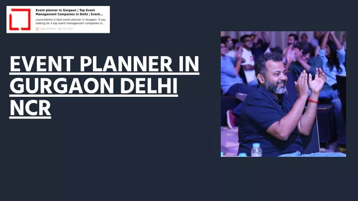 event planner in gurgaon delhi ncr