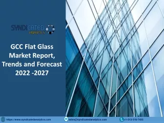 gcc flat glass market report trends and forecast