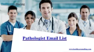 pathologist email list