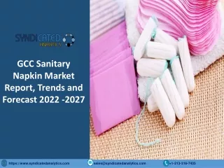 gcc sanitary napkin market report trends