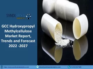 gcc hydroxypropyl methylcellulose market report