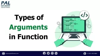 types of arguments in function