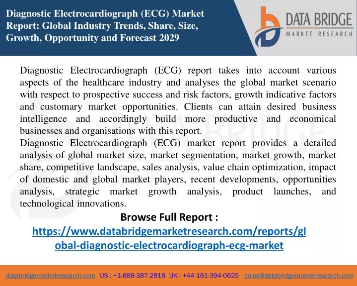 diagnostic electrocardiograph ecg market report
