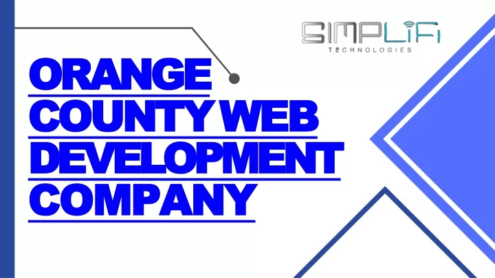 orange county web development company