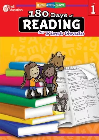 180 Days of Reading Grade 1  Daily Reading Workbook for Classroom and Home
