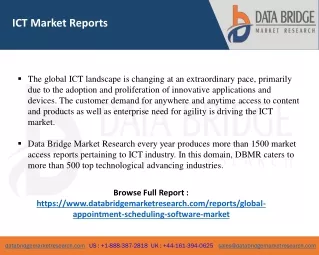 ict market reports