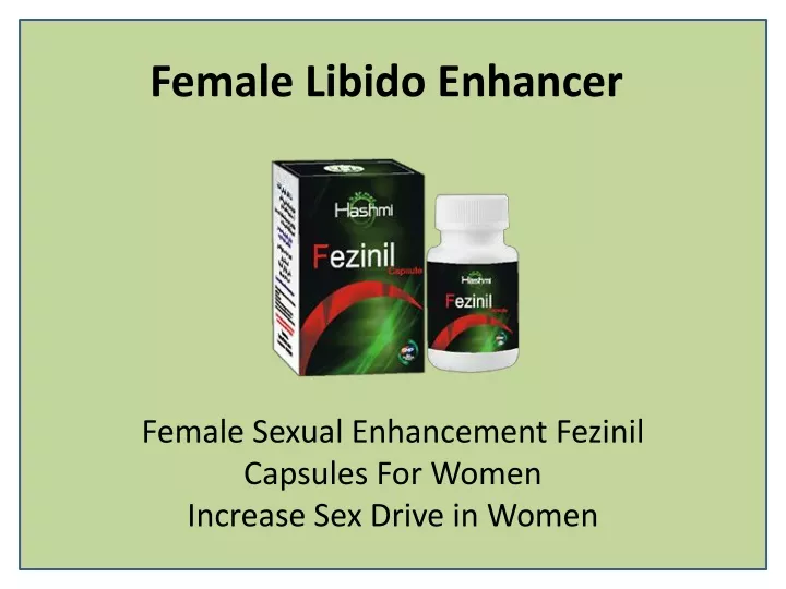 female libido enhancer