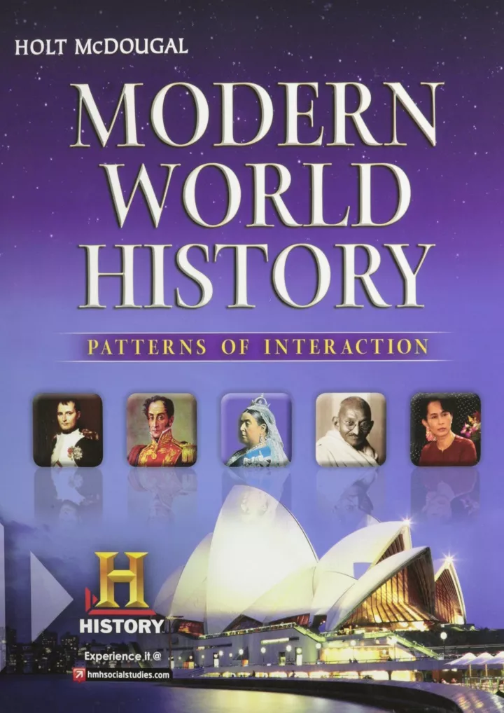 PPT Modern World History Patterns Of Interaction PowerPoint   Slide1 N 