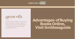 Advantages of Buying Books Online, Visit limitlessguide