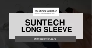 Get the best Suntech long sleeves – Visit Stirling Collection!