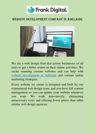 website development seo services company adelaide