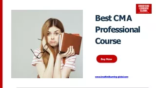 Best CMA Professional Course - Bradford Learning Global