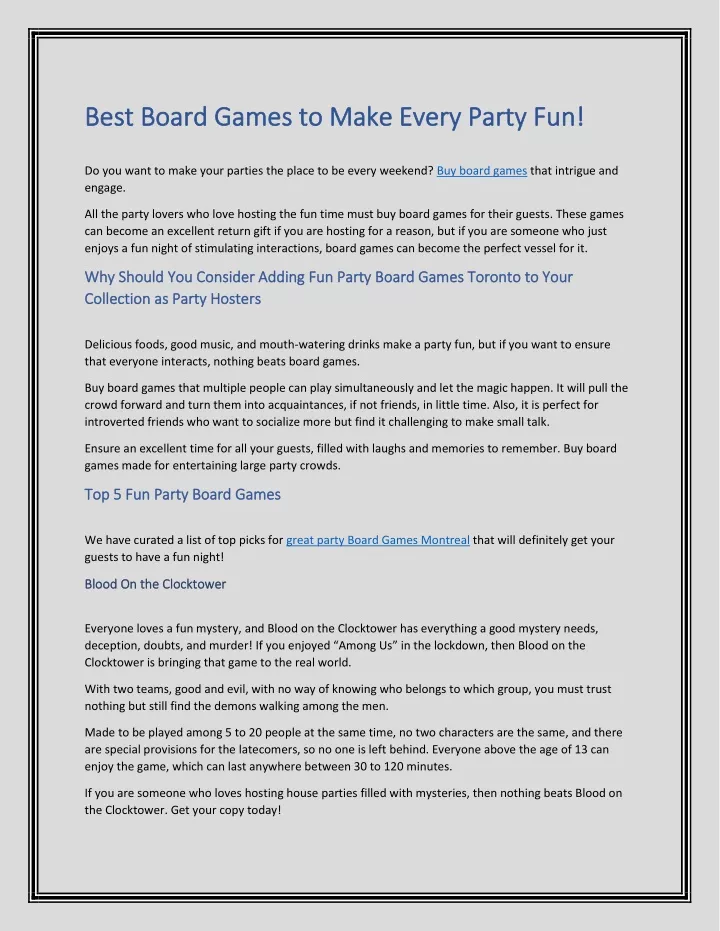 best board games to make every party fun best