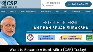 Get your Dream Job through CSP Bank Mitra BC