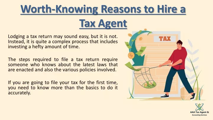 worth knowing reasons to hire a tax agent