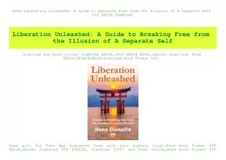 read liberation unleashed a guide to breaking