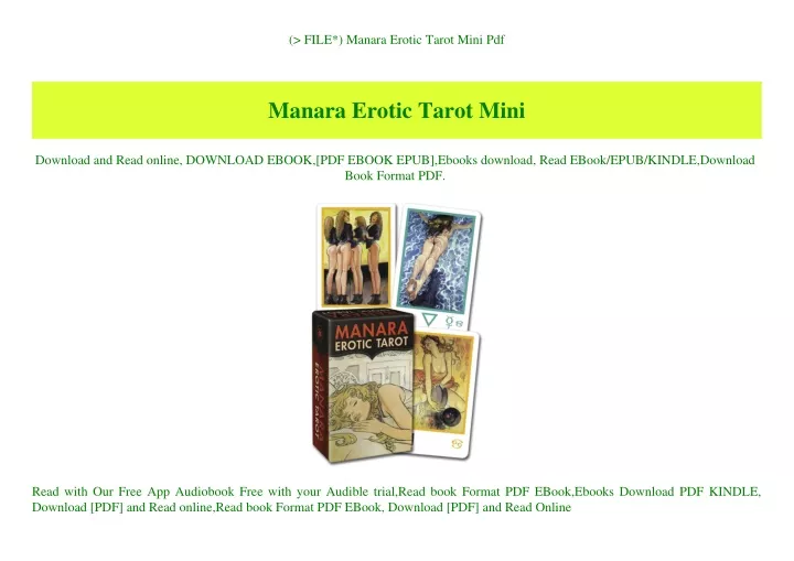 file manara erotic tarot mini pdf