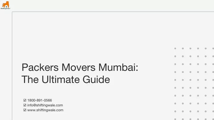 packers movers mumbai the ultimate guide