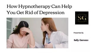 how hypnotherapy can help