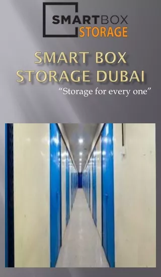 Smart box storage Dubai, Storage services Dubai | Storage in Dubai 0551715004