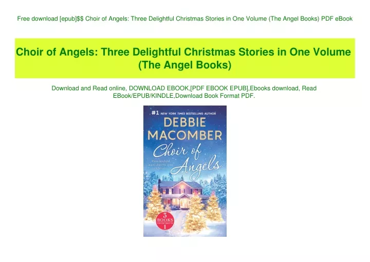 free download epub choir of angels three