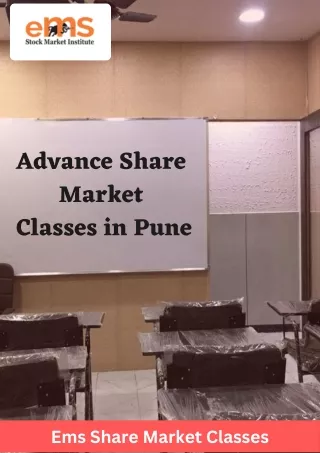 Advance Share Market  Classes in Pune