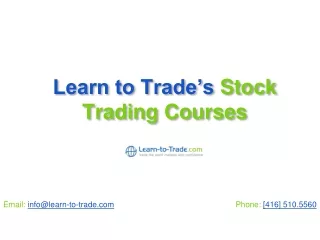 learn to trade s stock trading courses