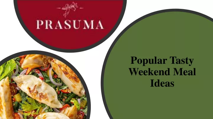 popular tasty weekend meal ideas