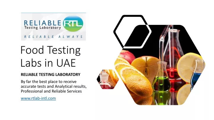 food testing labs in uae