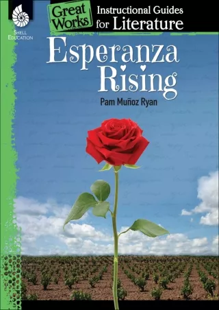Esperanza Rising An Instructional Guide for Literature  Novel Study Guide
