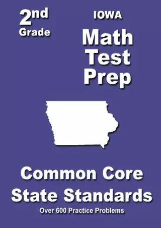 Iowa 2nd Grade Math Test Prep Common Core State Standards
