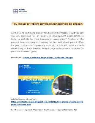 how-should-a-website-development-business-be-chosen_-rarrtechnologies-bloggspot