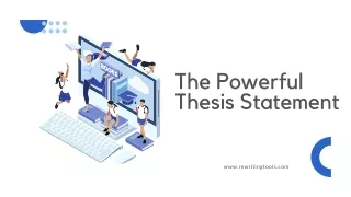 Thesis Statement With free article rewriter