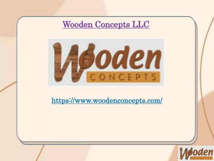 wooden concepts llc